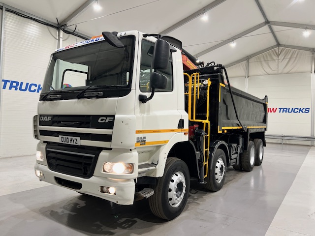 DAF CF85 360 8×4 Day Cab Steel Tipper Grab