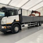 Scania P270 6×2 10 Tyre Flatbed Brick Grab - thumbnail