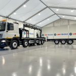 DAF CF85 360 8×2 Flatbed Brick Grab Drawbar - thumbnail