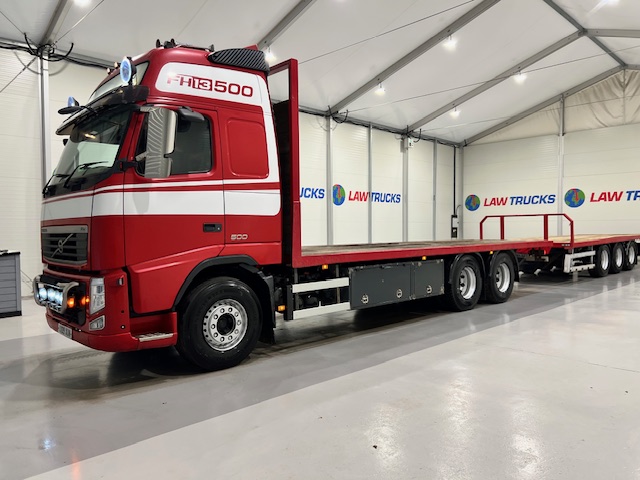 Volvo FH 500 6×2 Rear Lift Flatbed’s Drawbar