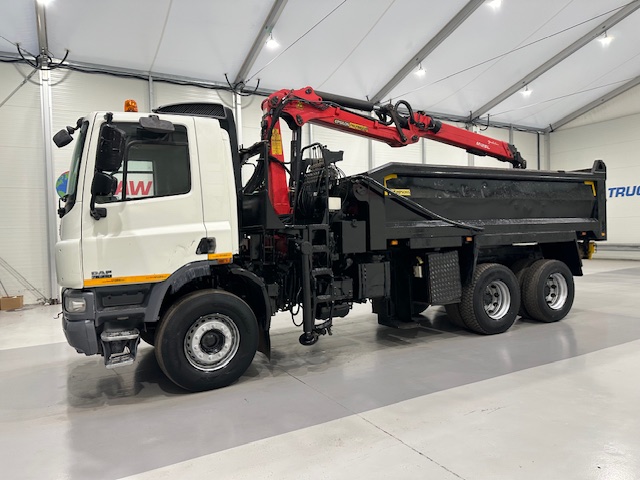 DAF CF75 310 6×4 Day Cab Steel Tipper Grab