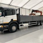 Scania P270 6×2 10 Tyre Flatbed Brick Grab - thumbnail