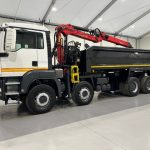 MAN TGS 35.360 8×4 Day Cab Steel Tipper Grab - thumbnail