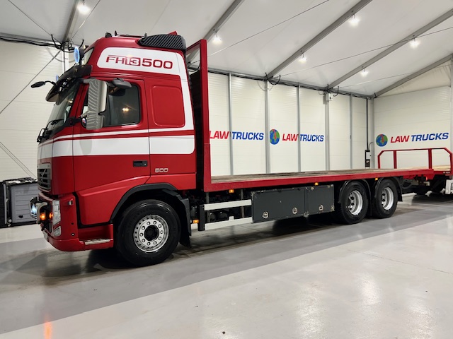 Volvo FH 500 6×2 Rear Lift Flatbed’s Drawbar