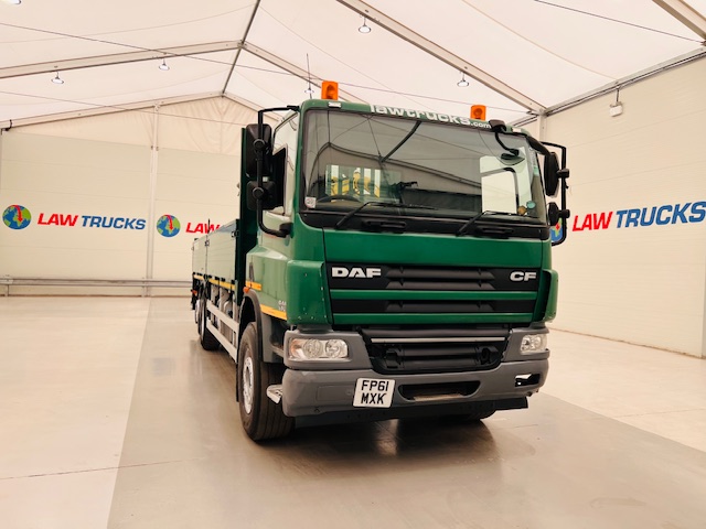 DAF CF75 310 Rear Lift Day Cab Dropside Brick Grab