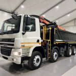 DAF CF85 360 8×4 Day Cab Steel Tipper Grab - thumbnail