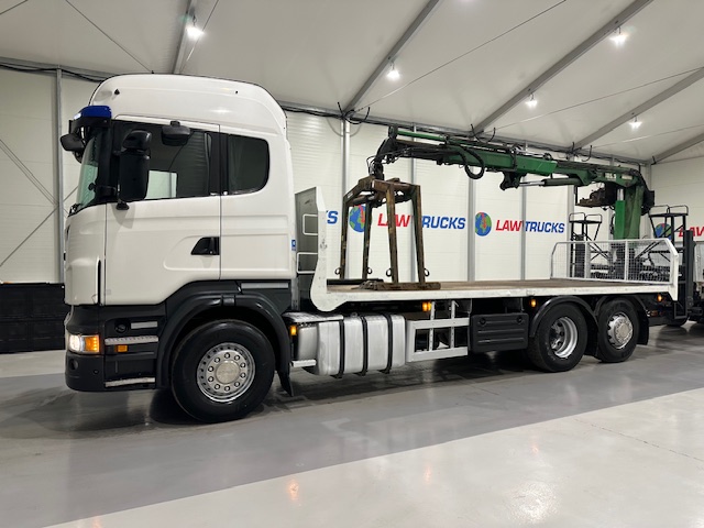 Scania R440 6×2 Rear Lift Brick Grab Drawbar