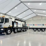 DAF CF85 360 8×2 Flatbed Brick Grab Drawbar - thumbnail