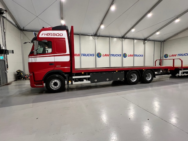 Volvo FH 500 6×2 Rear Lift Flatbed’s Drawbar