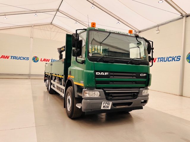 DAF CF75 310 Rear Lift Day Cab Dropside Brick Grab