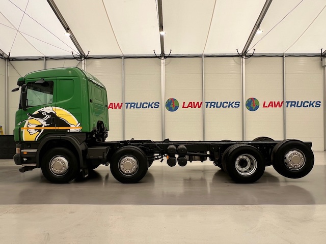 Scania G360 8×2 Sleeper Chassis Cab