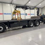 Scania R420 8×2 Rear Lift Brick Grab Drawbar - thumbnail