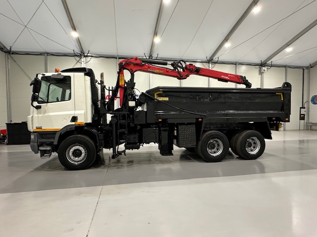 DAF CF75 310 6×4 Day Cab Steel Tipper Grab