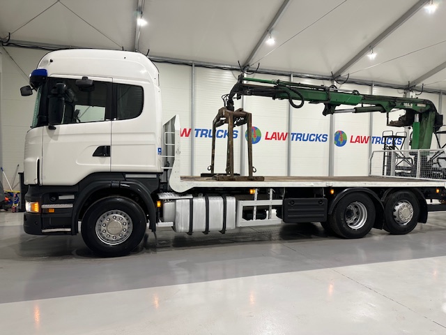 Scania R440 6×2 Rear Lift Brick Grab Drawbar