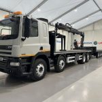 DAF CF85 360 8×2 Flatbed Brick Grab Drawbar - thumbnail
