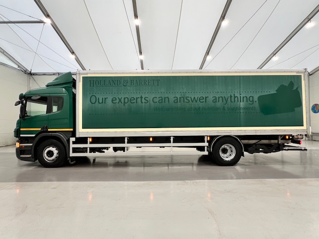 Scania P250 4×2 Sleeper Cab Box Van
