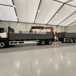 Scania P270 6×2 10 Tyre Flatbed Drawbar Brick Grab - thumbnail