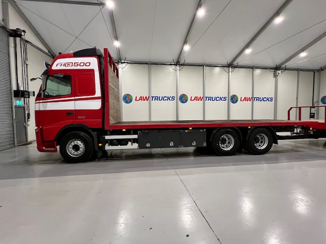 Volvo FH 500 6×2 Rear Lift Flatbed’s Drawbar
