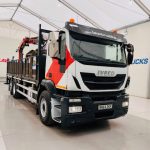 Iveco Stralis 310 Euro 6 6×2 Flatbed Brick Grab - thumbnail