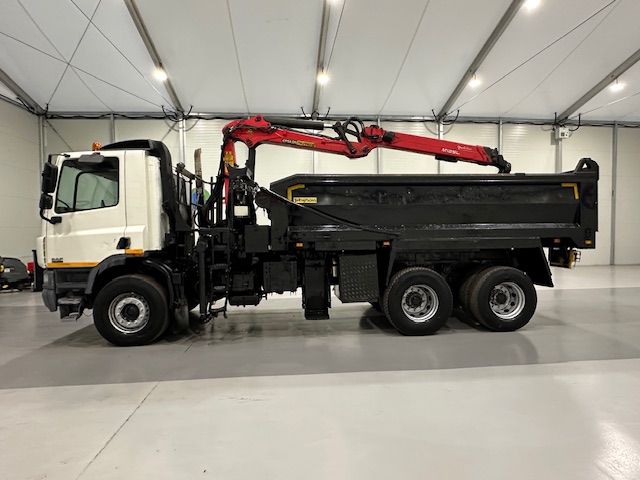 DAF CF75 310 6×4 Day Cab Steel Tipper Grab