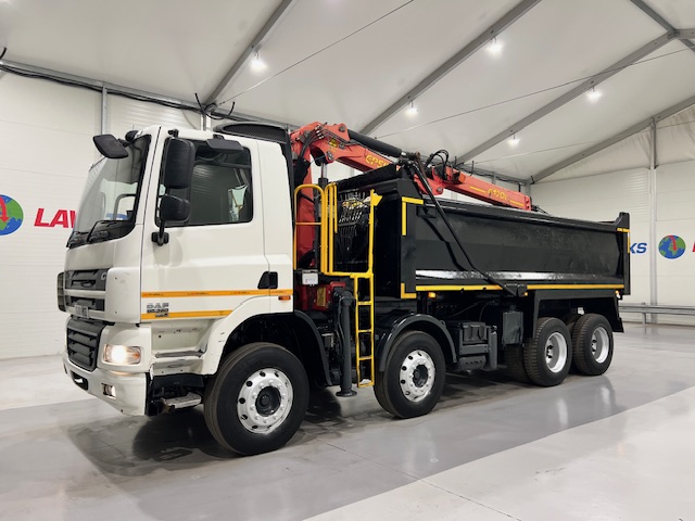 DAF CF85 360 8×4 Day Cab Steel Tipper Grab