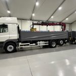 DAF CF85 460 6×2 Flatbed Drawbar Brick Grab - thumbnail