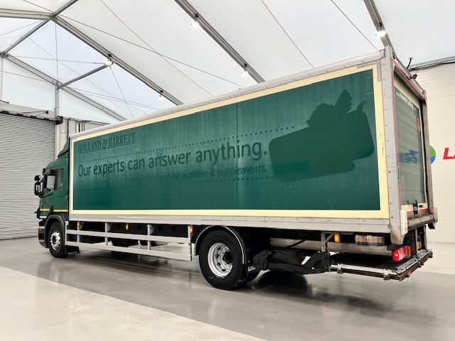Scania P250 4×2 Sleeper Cab Box Van