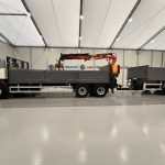 Scania P270 6×2 10 Tyre Flatbed Drawbar Brick Grab - thumbnail