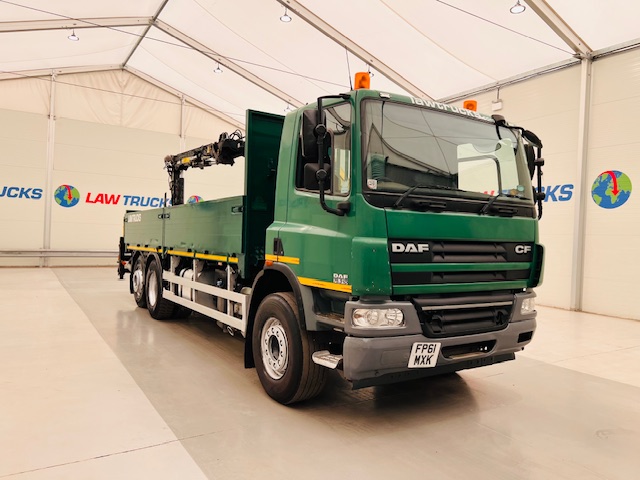DAF CF75 310 Rear Lift Day Cab Dropside Brick Grab