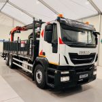 Iveco Stralis 310 Euro 6 6×2 Dropside Brick Grab - thumbnail