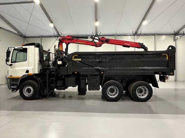 DAF CF75 310 6×4 Day Cab Steel Tipper Grab
