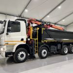 DAF CF85 360 8×4 Day Cab Steel Tipper Grab - thumbnail