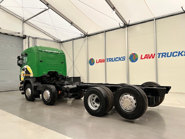 Scania G360 8×2 Sleeper Chassis Cab