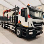 Iveco Stralis 310 Euro 6 6×2 Dropside Brick Grab - thumbnail