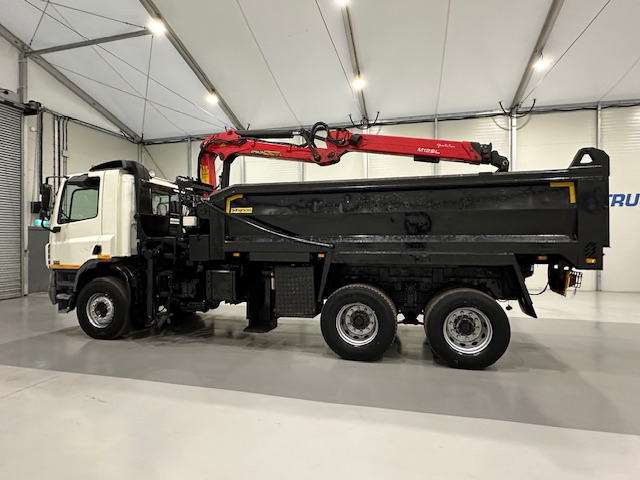 DAF CF75 310 6×4 Day Cab Steel Tipper Grab