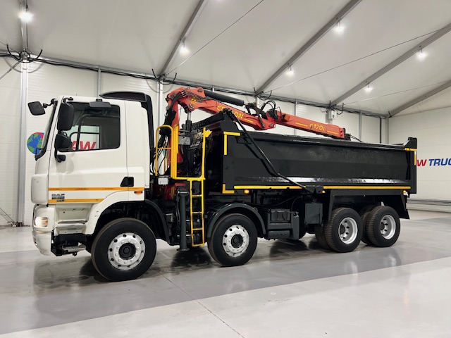 DAF CF85 360 8×4 Day Cab Steel Tipper Grab