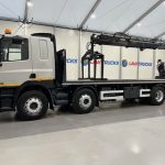 DAF CF85 360 8×2 Flatbed Brick Grab Drawbar - thumbnail