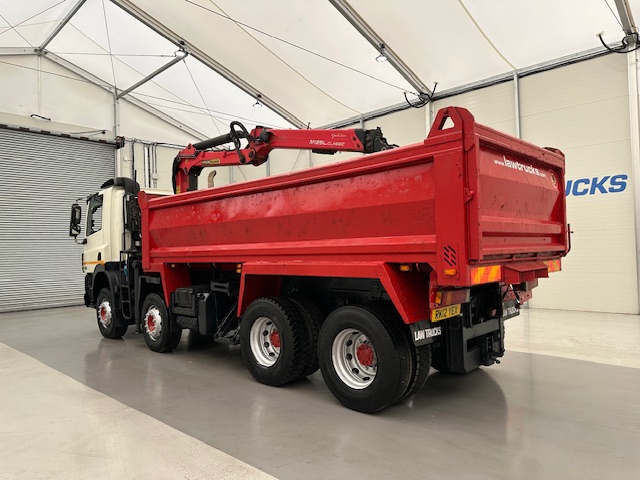 DAF CF85 410 8×4 Day Cab Steel Tipper Grab