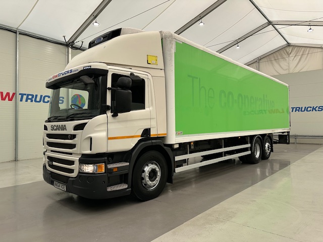 Scania P280 6×2 Rear Lift Day Cab Fridge Box