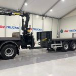 Scania R420 8×2 Rear Lift Brick Grab Drawbar - thumbnail