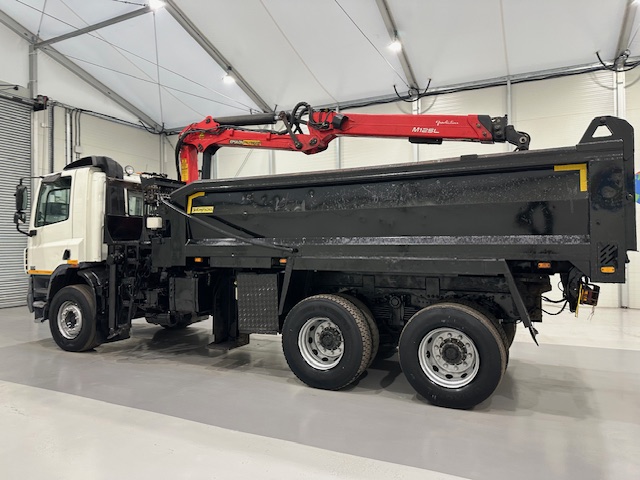 DAF CF75 310 6×4 Day Cab Steel Tipper Grab
