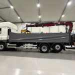 DAF CF85 460 6×2 Flatbed Drawbar Brick Grab - thumbnail