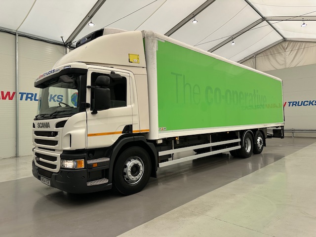 Scania P280 6×2 Rear Lift Day Cab Fridge Box