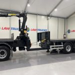 Scania R420 8×2 Rear Lift Brick Grab Drawbar - thumbnail