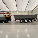 Scania P270 6×2 10 Tyre Flatbed Drawbar Brick Grab - thumbnail