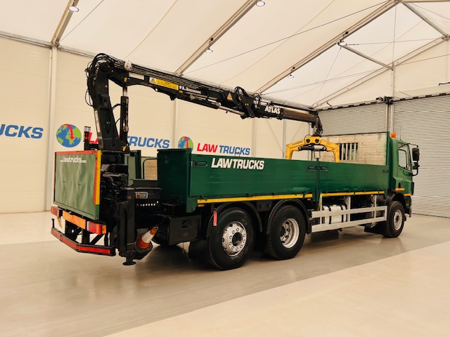 DAF CF75 310 Rear Lift Day Cab Dropside Brick Grab
