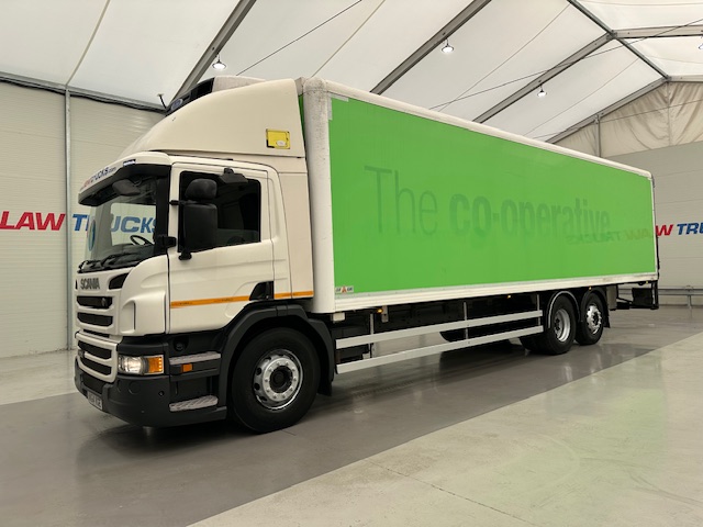 Scania P280 6×2 Rear Lift Day Cab Fridge Box
