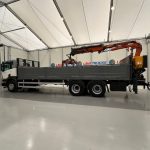 Scania P270 6×2 10 Tyre Flatbed Brick Grab - thumbnail