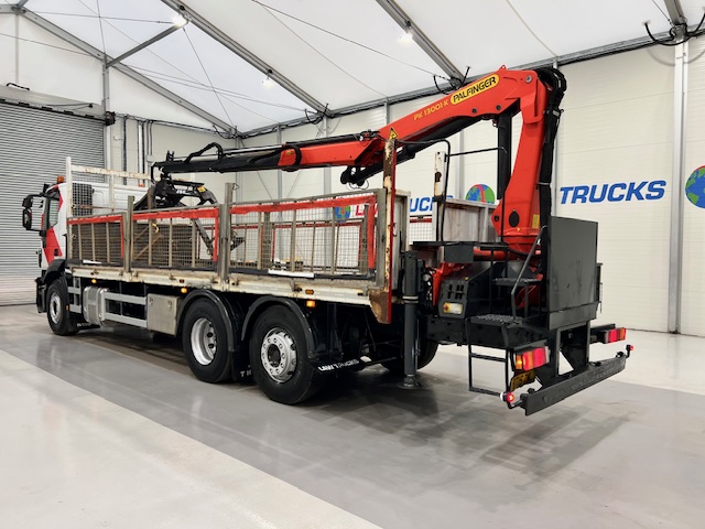 Iveco Stralis 310 6×2 Dropside Brick Grab