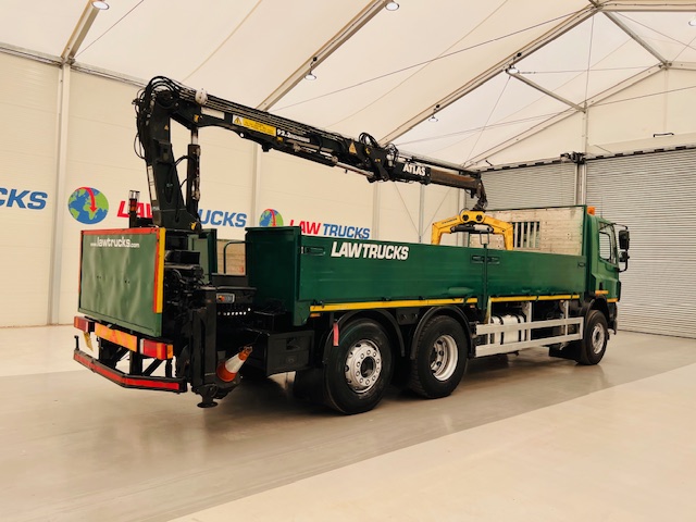 DAF CF75 310 Rear Lift Day Cab Dropside Brick Grab